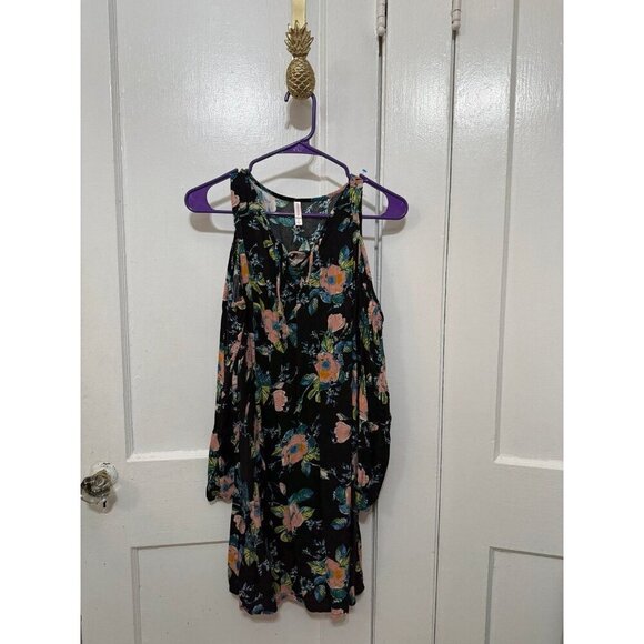 Xhilaration Tops - Xhilaration women size, large floral long sleeve dress